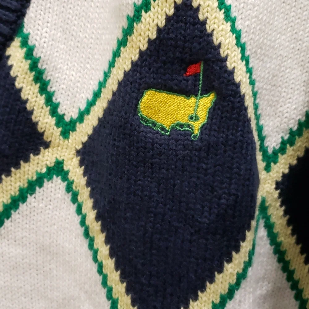 Augusta National Golf Shop Mens Lg Cotton Sweater